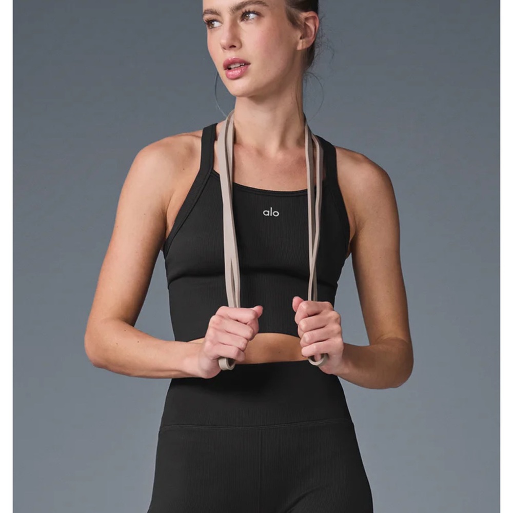 ALO Seamless Ribbed Favorite Bra Tank